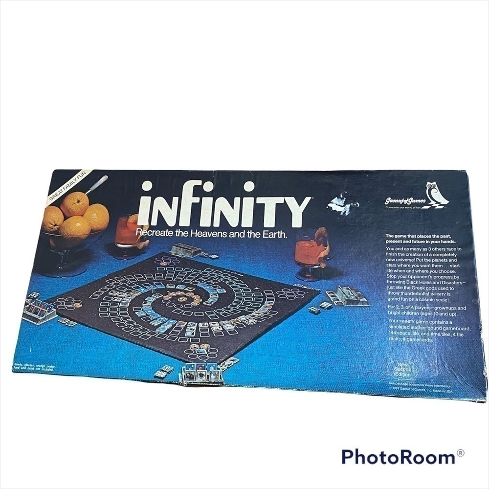 Vintage Infinity Board Game Recreate the Heavens and the Earth